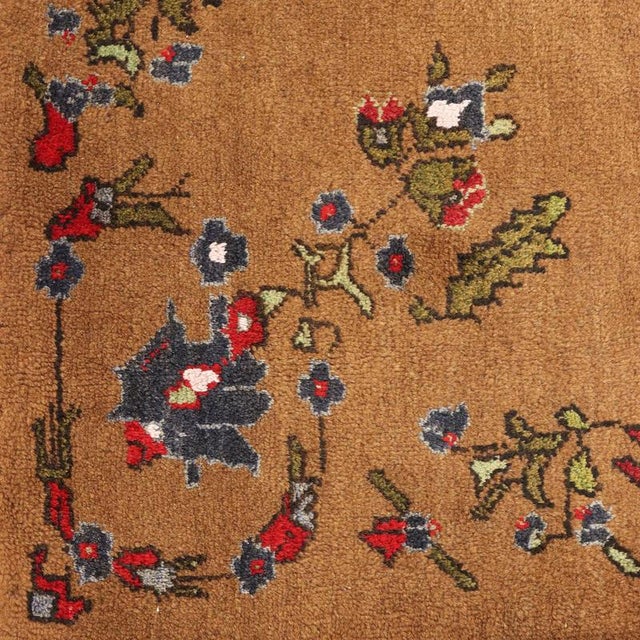 Textile Middle Eastern Gabbeh Rug in Wool For Sale - Image 7 of 10