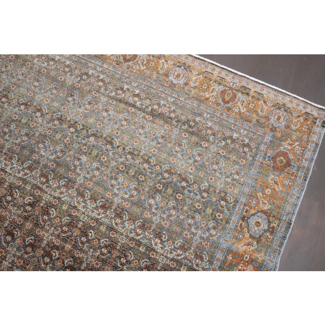 Antique Persian Senneh Gallery Rug - 5'8" x 10'6" For Sale In New York - Image 6 of 9