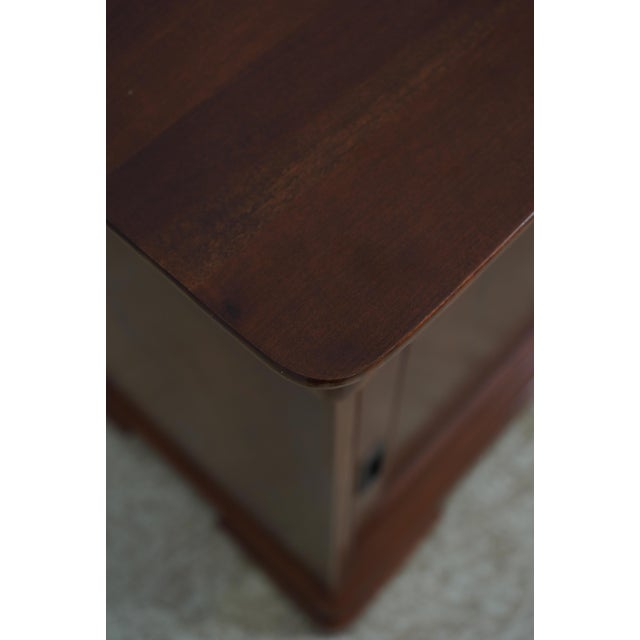 Stickley 21st Century Cherry Media Console For Sale - Image 11 of 18