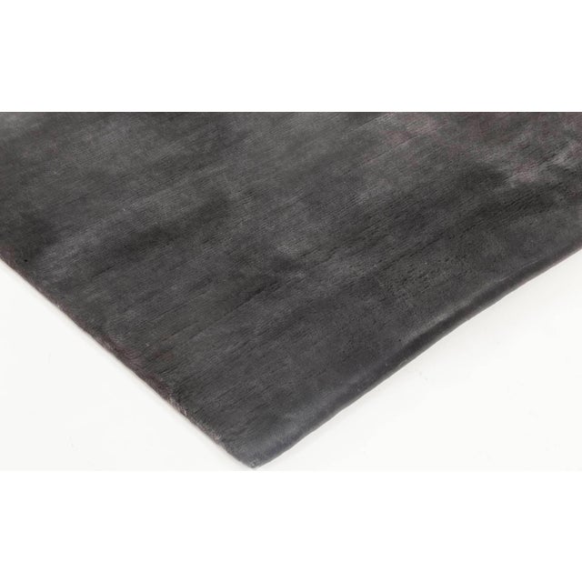 Textile Modern Black Mohair Rug by Doris Leslie Blau For Sale - Image 7 of 7