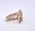 Antique Victorian 14k Yellow Gold Double Snake Ring With Gemstones, Size 6.5 For Sale - Image 14 of 14