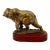 1980s Franco Vianello Lost-Wax Bronze Bear Sculpture - Growl For Sale