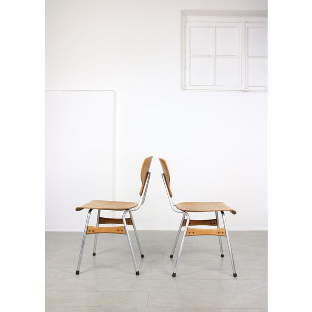 Set of Mid-Century Plywood Desk Chairs by Niko Kralj for Stol Kamnik For Sale - Image 5 of 18