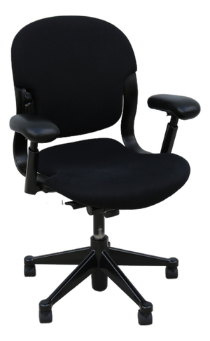 Herman Miller Equa 2 Ergonomic Swivel Task Chair in Black Fabric, Adjustable