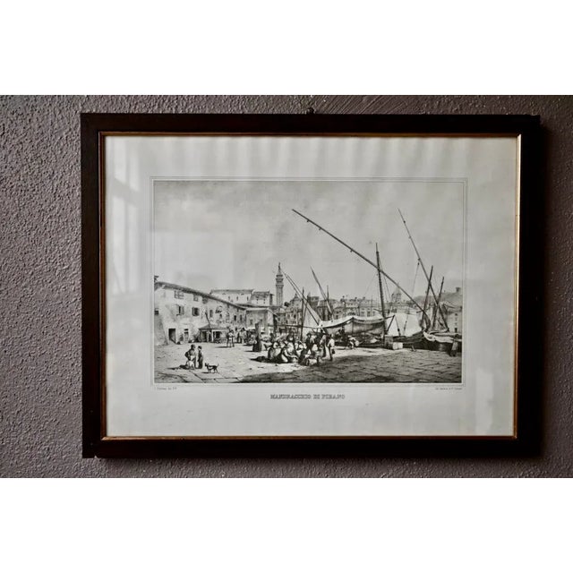 Linassi after Tischbein, Piran Mandrake, 19th Century, Lithograph, Framed For Sale - Image 11 of 11