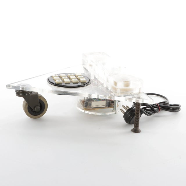 Acrylic Glass Telephone For Sale - Image 3 of 9