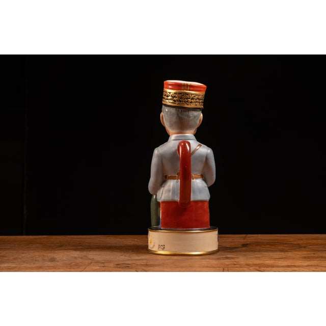 Early 20th Century 1918 Royal Staffordshire Marshal Foch Toby Jug For Sale - Image 5 of 7