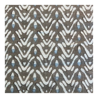 Galbraith & Paul Linen Bellflower Quarry Fabric 7 3/4 Yards For Sale