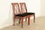 Late 20th Century Bernhardt Regency Carved Mahogany Side Chairs or Dining Chairs | Pair For Sale - Image 5 of 15