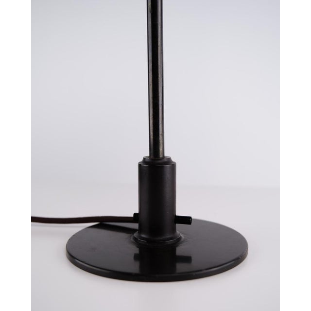 Model Ph 3.5/2 Table Lamp in Copper with Amber Shades from Poul Henningsen, 1930s For Sale - Image 6 of 10