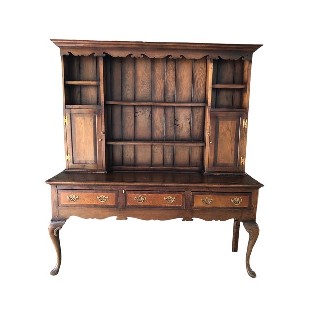 Antique Welsh Open Hutch Buffet Chairish