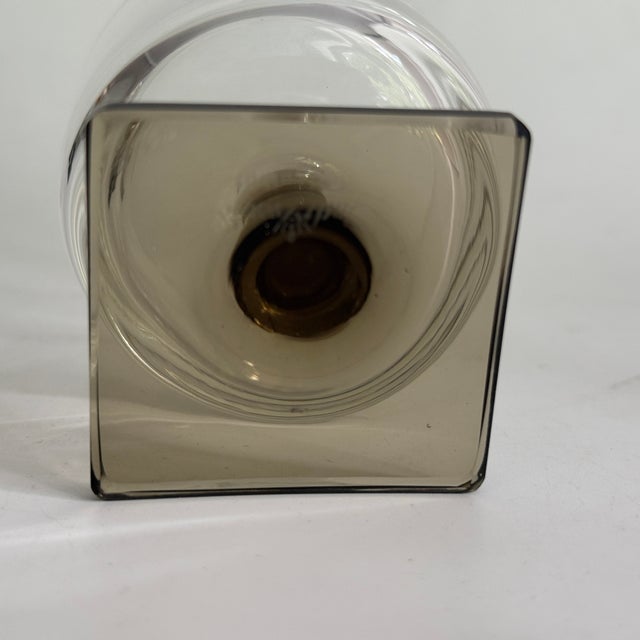 Mid-Century Modern Berlin Smoked Foot Shot Glass by Georg Jensen for Rosenthal Studio Line, 1960s, Set of 6 For Sale - Image 3 of 7