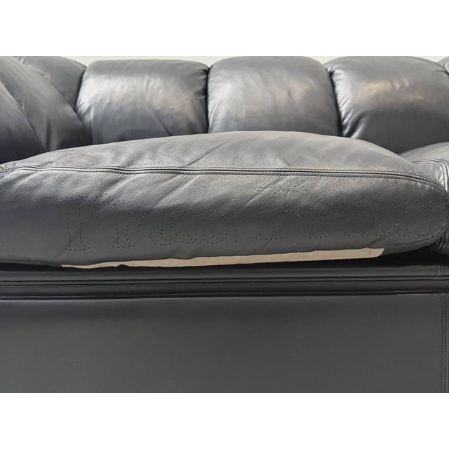 Leather Sofa from Poltrona Frau, Italy, 1970s For Sale - Image 10 of 18