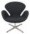 Modern Lounge Chair W Metal Star Base For Sale