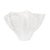 White Artridge Ruffled Edge Bowl For Sale - Image 8 of 11
