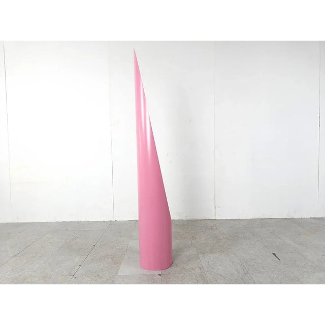 Mid-Century Modern Vintage Italian Floor Mirror, 1970s For Sale - Image 3 of 6