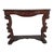 Louis Philippe Style Wooden Console Table For Sale - Image 3 of 12