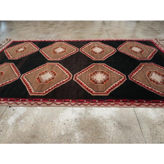 Galerie Shabab Collection Mid-20th Century Turkish Anatolian Gallery Carpet For Sale In New York - Image 6 of 10