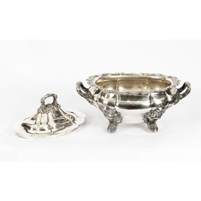 Antique 18th Century Sheffield Plate Tureen & Domed Cover, Set of 2 For Sale - Image 16 of 18