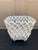 Ceramic 1960s French Country White Ceramic Woven Rope Cachepot Basket For Sale - Image 7 of 13
