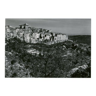 Vintage 1950s The Medieval Town of Vence Cote d'Azur France Photograph For Sale