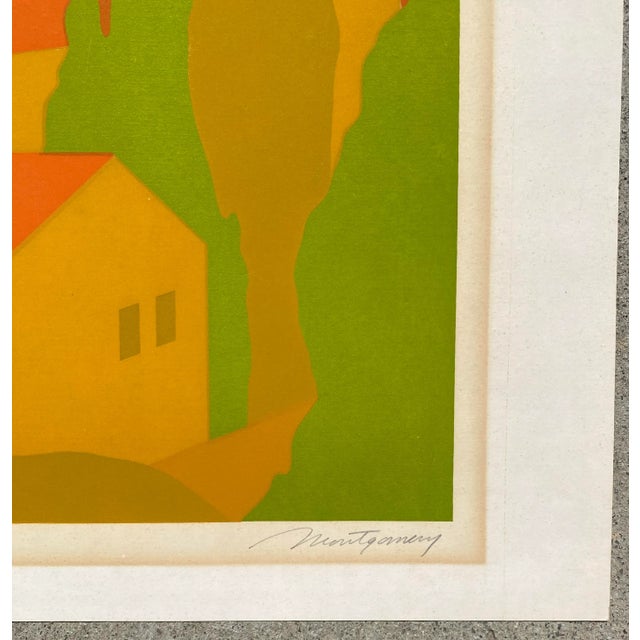 Traditional 1970s Bob Montgomery Serigraph For Sale - Image 3 of 4