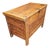 Blanket Storage Chest in Pine Wood For Sale