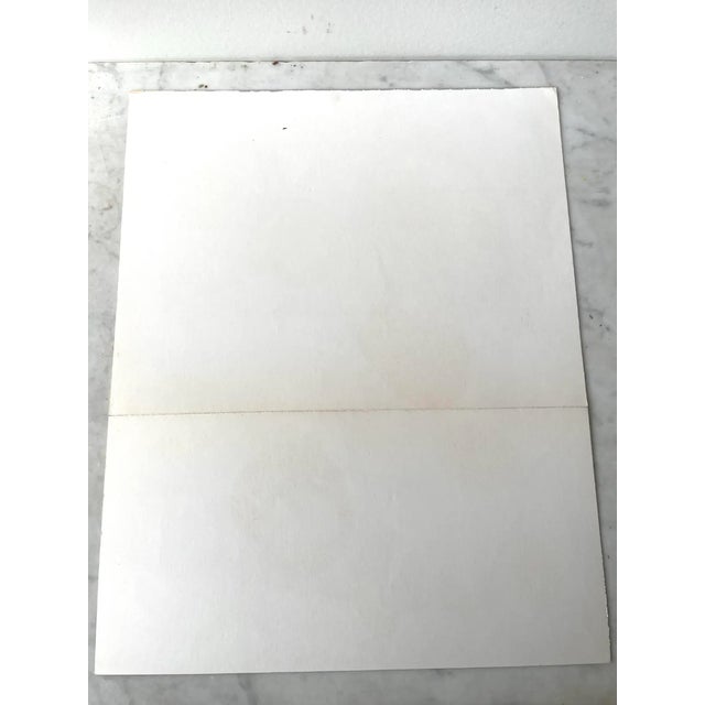 Mid-Century Modern Alexander Calder Lithograph Composition, Derrière Le Miroir, 1969 For Sale - Image 3 of 4