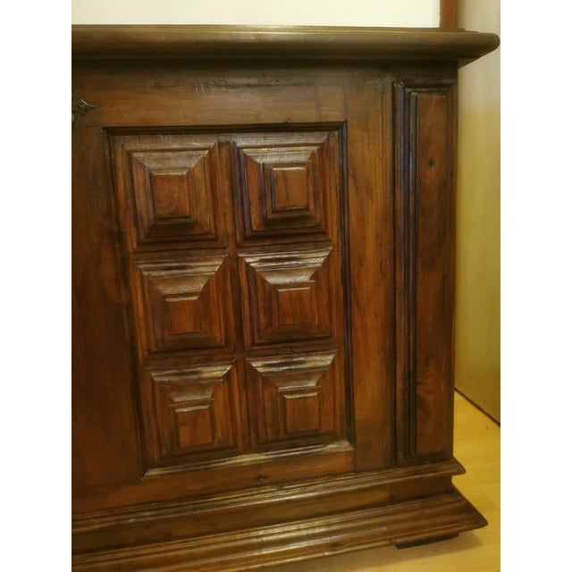 Vintage Wood Trunk, 1920s For Sale - Image 6 of 18