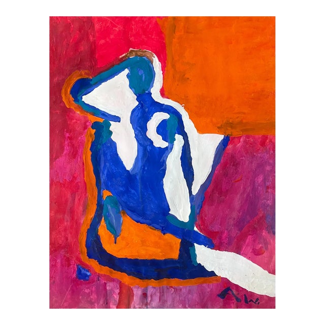 Abstract Figure Painting For Sale