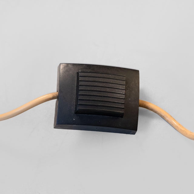 Gray Floor Lamp in Opal Glass and Steel, 1970 For Sale - Image 8 of 13