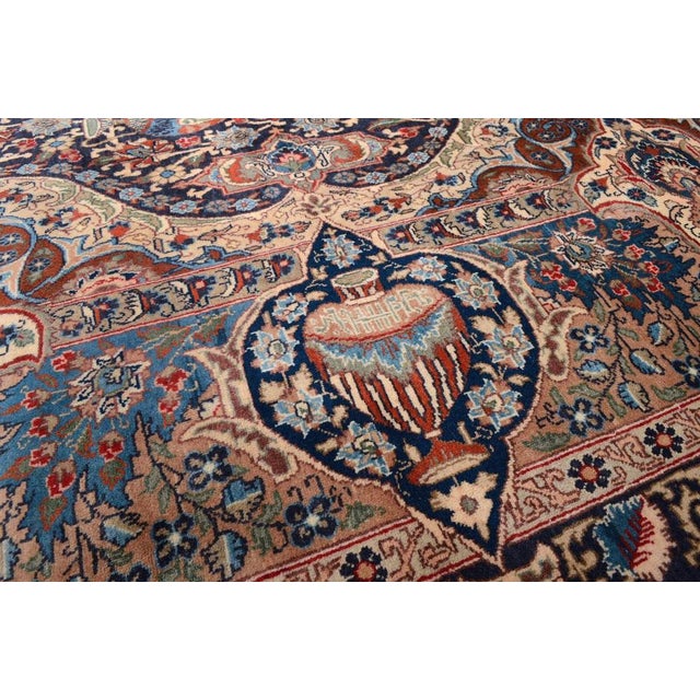 Textile Middle Eastern Hand-Knotted Rug For Sale - Image 7 of 10