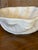 Vintage American Glazed Pottery Large White Clamshell Centerpiece Bowl For Sale - Image 4 of 12