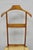 Mid-Century Modern Vintage Mid Century Italian Modern Beech Wood Clothing Valet Chair Seat (A) For Sale - Image 3 of 18