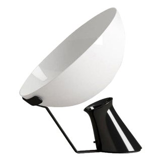 Aida Aluminium and Glass Table Lamp by Angelo Mangiarotti for Karakter For Sale