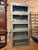 Gray Vintage 5-Section Industrial Steel Bookcase For Sale - Image 8 of 12