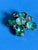 1960s Hollywood Regency 1960s Juliana Style Maltese Cross Rhinestone Cluster Brooch For Sale - Image 5 of 8