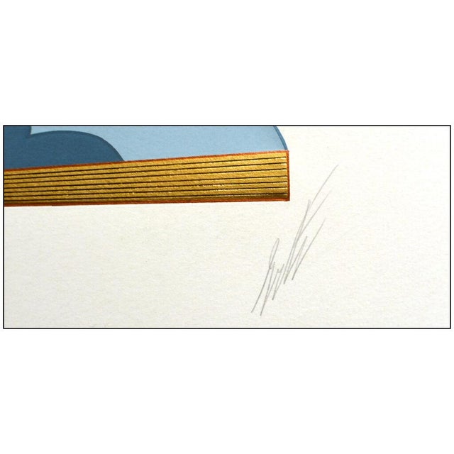 Erté 1980s The Storm, Erté For Sale - Image 4 of 6