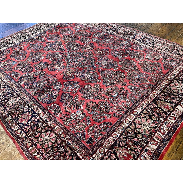 Vintage Sarouk Rug, 1920s For Sale - Image 6 of 18