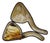 Antique Victorian Carved Meerschaum Lady & Bird Sterling Silver Collar Pipe For Sale