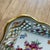Ceramic Square Antique Schumann Bavaria Hand Painted Cutwork Dish For Sale - Image 7 of 7