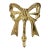 Vintage Brass Bow Wall Hook – Decorative Ribbon Motif Wall Hook, Hollywood Regency Style Accent For Sale