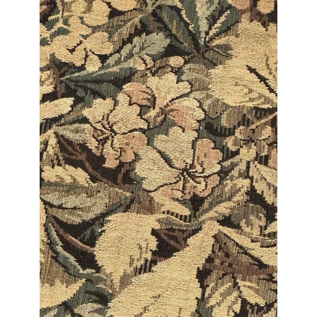 Vintage French Aubusson Style Jacquard Tapestry Panel, 1940s For Sale - Image 9 of 18