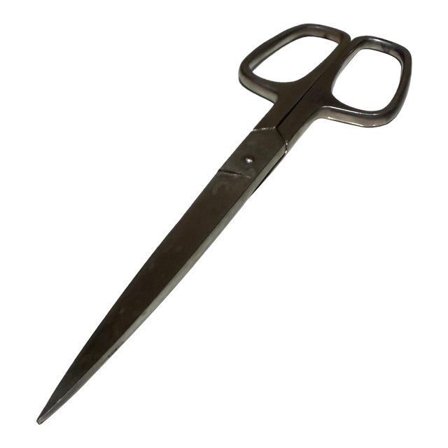 1960s Mid-Century Modern Italian-Made Office or Dressmaking Shears I S A For Sale