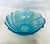 1970s Pair of Sky Blue Textured Salad Bowls For Sale - Image 5 of 6