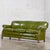 Mid 20th Century 1940-1950Äôs Traditional Green Naugahyde Faux Leather Lawson Club Style Sofa W/Rolled Arms For Sale - Image 5 of 12