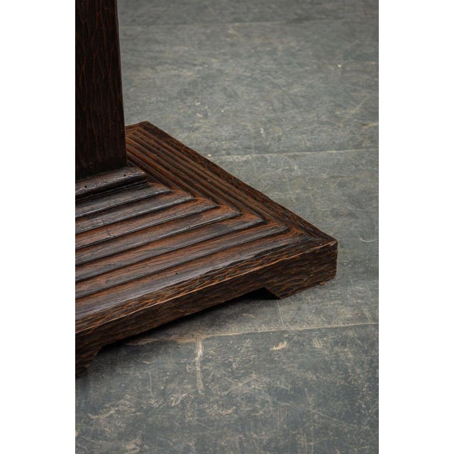 Brown Art Deco Standing Lamp, 1940s For Sale - Image 8 of 11