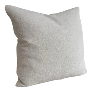 Wool Boucle Square Pillow For Sale