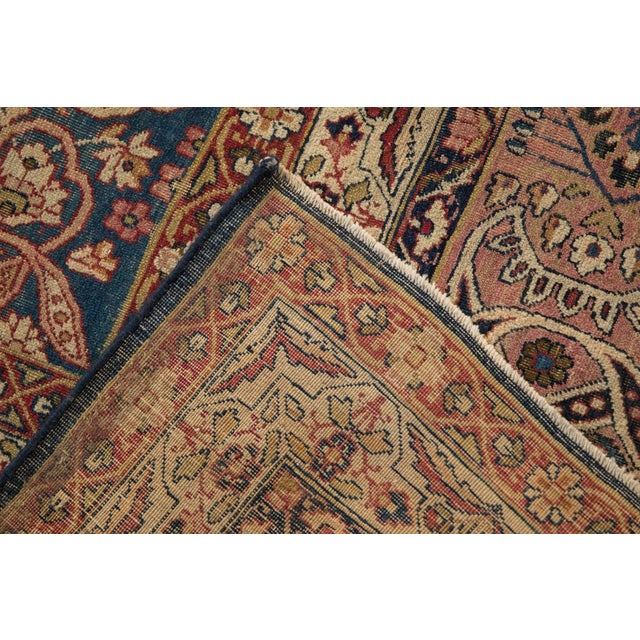 Antique Fine Kerman Carpet - 9'6" x 13'8" For Sale - Image 11 of 14