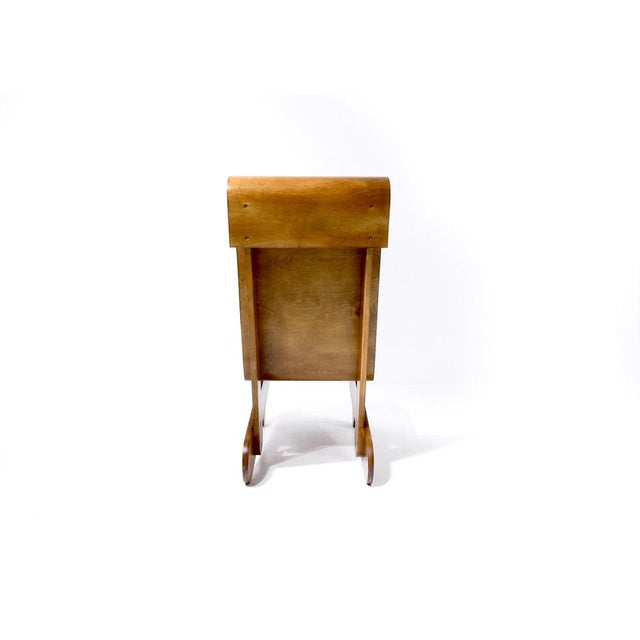 1950s Vintage Dutch Plywood Lounge Chair, 1950s For Sale - Image 5 of 18